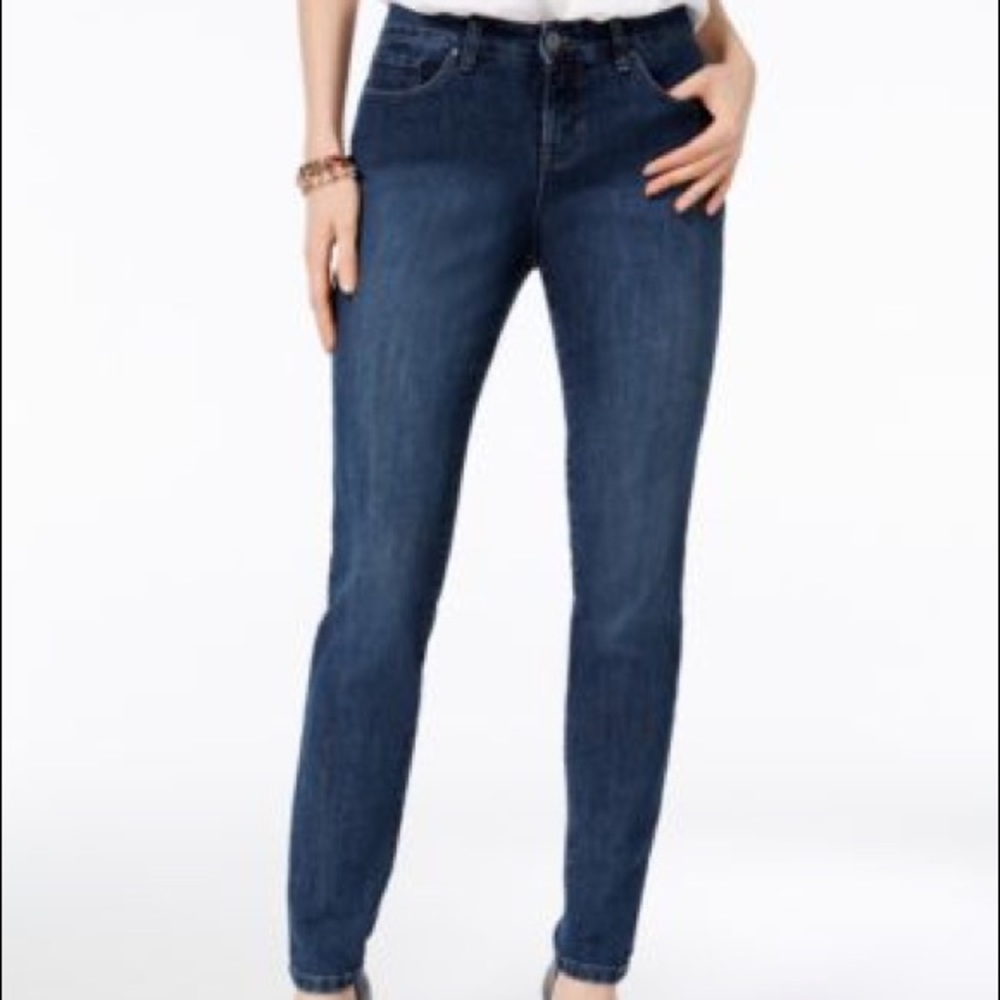 Style Co Curvy-Fit Skinny Jeans Hurricane 4